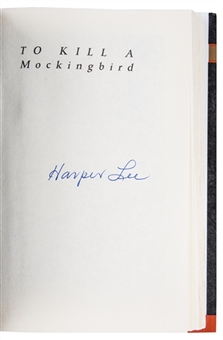 Harper Lee Signed 1995 "To Kill A Mockingbird" 35th Anniversary Edition Hardcover Book (JSA)